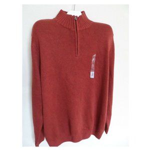 Men's Croft & Barrow Mockneck Soft & Warm Quarter-Zip Sweater